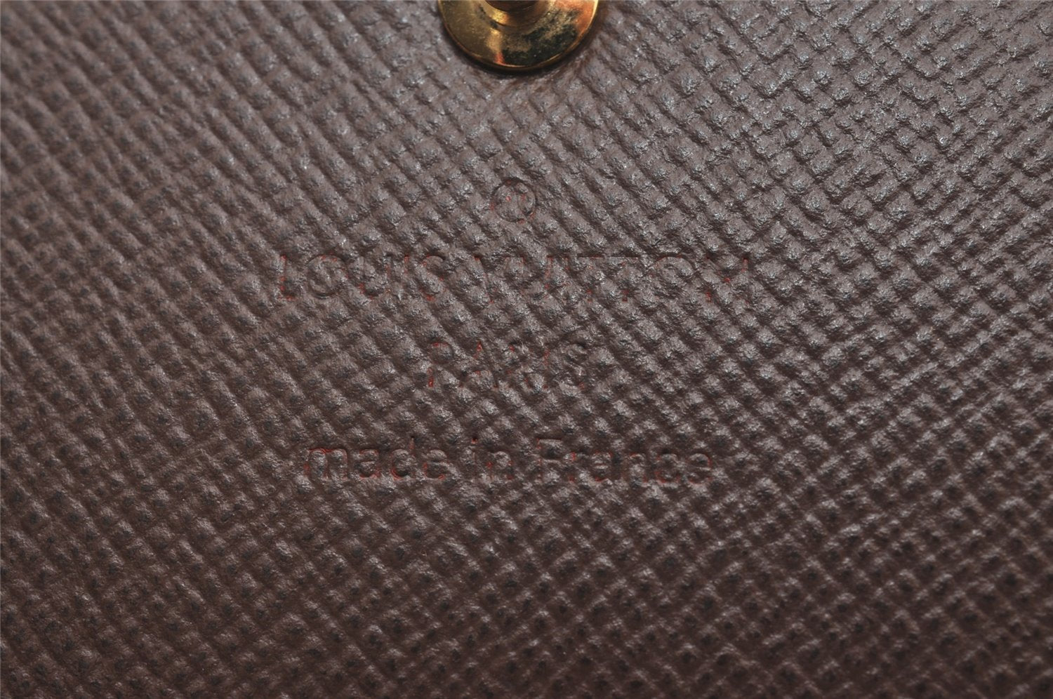 Authentic Louis Vuitton Damier Portefeuille Sarah Long Wallet N63209 LV 1979J