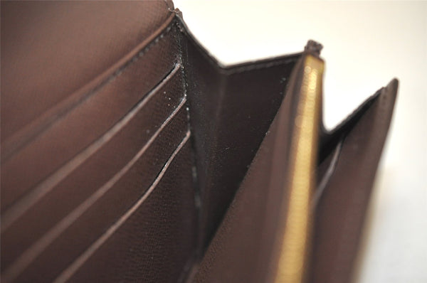 Authentic Louis Vuitton Damier Portefeuille Sarah Long Wallet N63209 LV 1979J