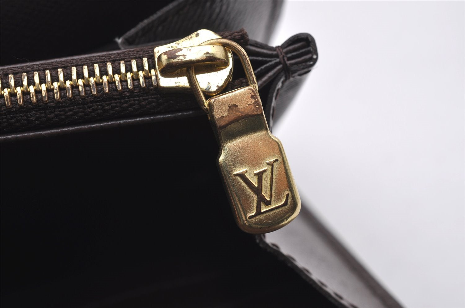 Authentic Louis Vuitton Damier Portefeuille Sarah Long Wallet N63209 LV 1979J