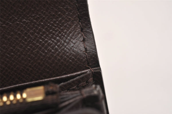 Authentic Louis Vuitton Damier Portefeuille Sarah Long Wallet N63209 LV 1979J