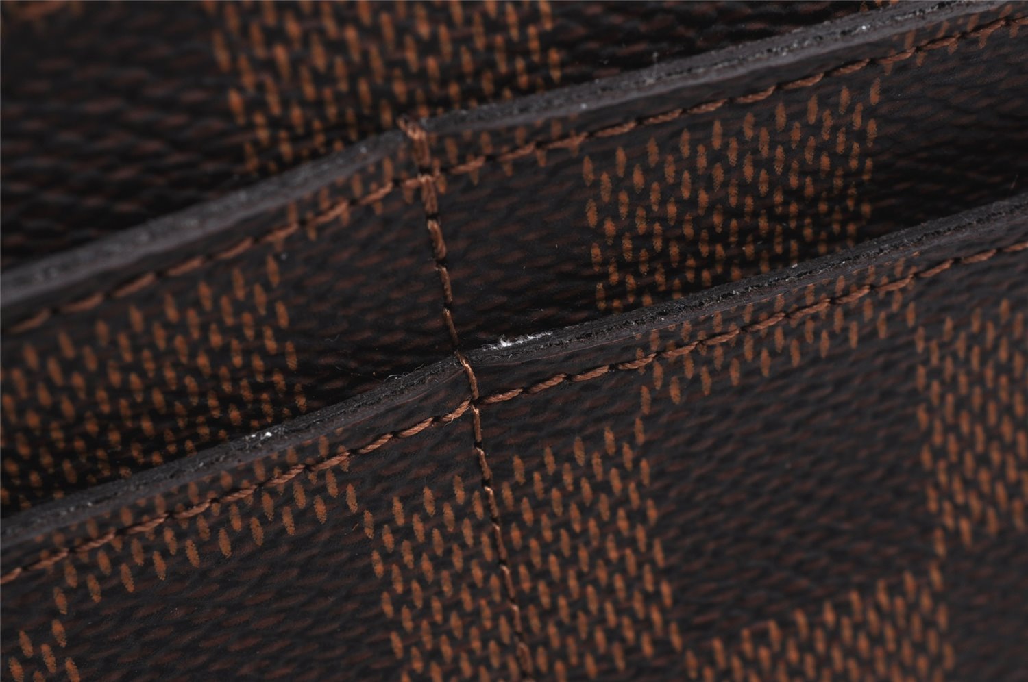 Authentic Louis Vuitton Damier Portefeuille Sarah Long Wallet N63209 LV 1979J