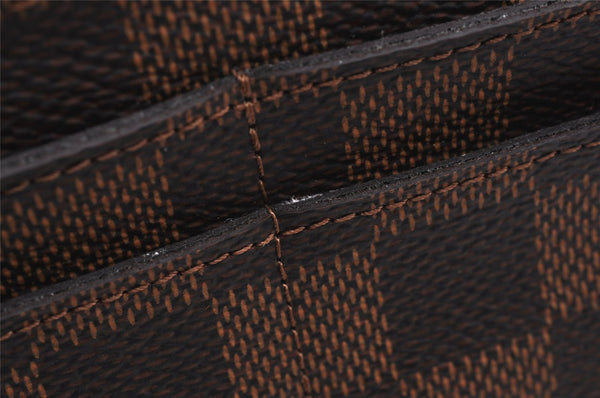 Authentic Louis Vuitton Damier Portefeuille Sarah Long Wallet N63209 LV 1979J