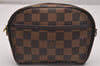 Authentic Louis Vuitton Damier Pochette Ipanema N51296 Shoulder Bag Junk 1980J