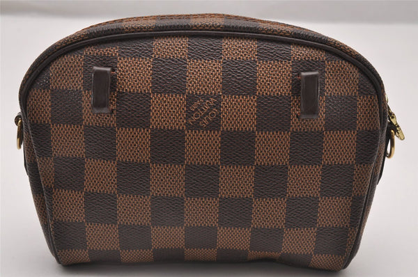 Authentic Louis Vuitton Damier Pochette Ipanema N51296 Shoulder Bag Junk 1980J