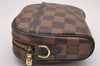 Authentic Louis Vuitton Damier Pochette Ipanema N51296 Shoulder Bag Junk 1980J