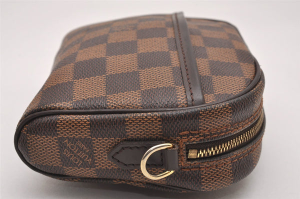 Authentic Louis Vuitton Damier Pochette Ipanema N51296 Shoulder Bag Junk 1980J