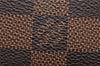 Authentic Louis Vuitton Damier Pochette Ipanema N51296 Shoulder Bag Junk 1980J