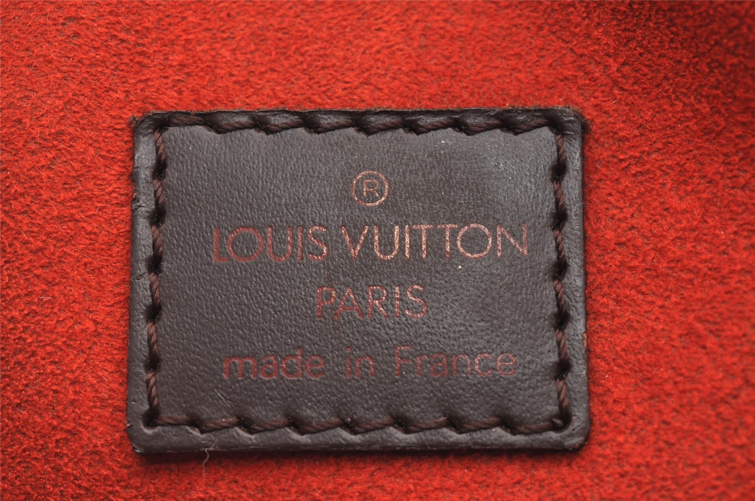 Authentic Louis Vuitton Damier Pochette Ipanema N51296 Shoulder Bag Junk 1980J