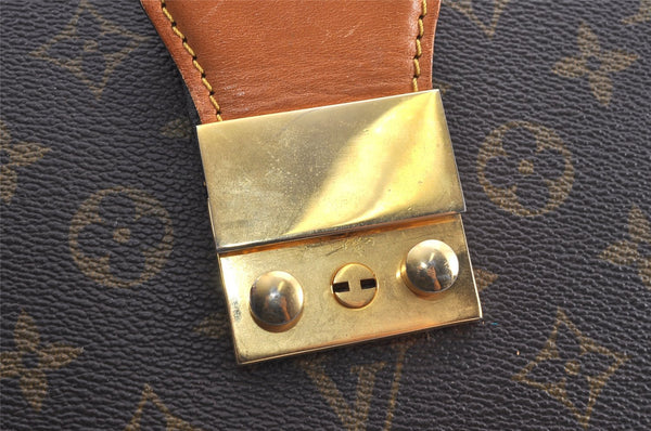 Authentic Louis Vuitton Monogram Serviette Fermoir Briefcase M53305 LV 1980K