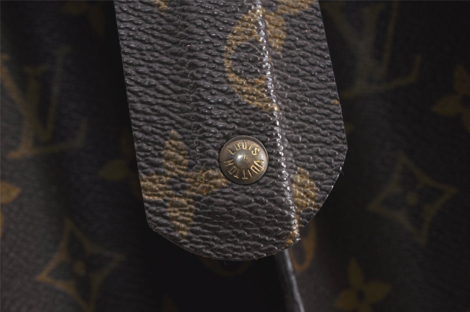 Authentic Louis Vuitton Monogram Serviette Fermoir Briefcase M53305 LV 1980K