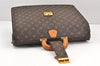 Authentic Louis Vuitton Monogram Serviette Fermoir Briefcase M53305 LV 1980K