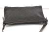 Authentic GUCCI Hand Bag Pouch Purse GG Canvas Leather 103399 Black 1981K