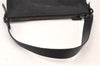 Authentic GUCCI Hand Bag Pouch Purse GG Canvas Leather 103399 Black 1981K
