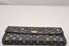 Auth Louis Vuitton Monogram Multicolor Portefeuille Sarah Wallet Black Box 1982J