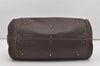 Authentic Chloe Vintage Paddington Leather Shoulder Hand Bag Brown 1985J