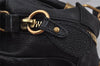 Authentic Chloe Paraty Medium 2Way Shoulder Hand Bag Purse Leather Black 1986J