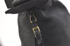 Authentic GUCCI Shoulder Hand Bag Purse GG Canvas Leather 92699 Black 1988K