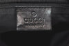 Authentic GUCCI Shoulder Hand Bag Purse GG Canvas Leather 92699 Black 1988K