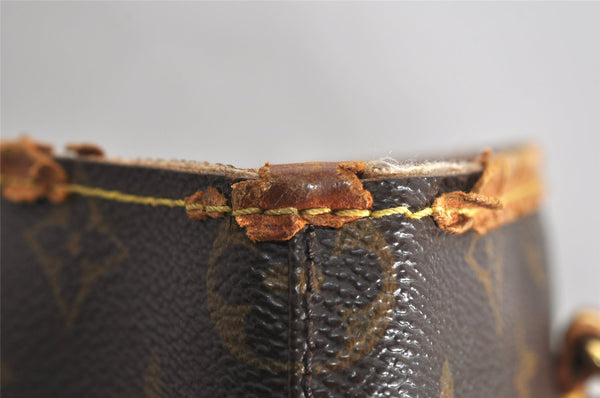 Authentic Louis Vuitton Monogram Bucket GM Shoulder Tote Bag M42236 LV 1990K