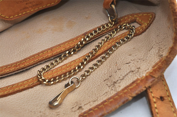 Authentic Louis Vuitton Monogram Bucket GM Shoulder Tote Bag M42236 LV 1990K