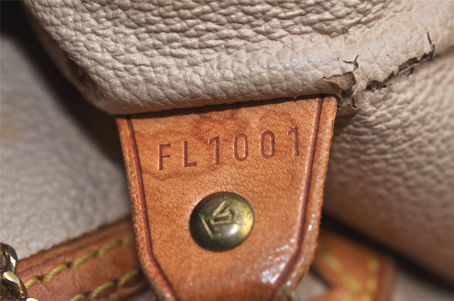 Authentic Louis Vuitton Monogram Bucket GM Shoulder Tote Bag M42236 LV 1990K