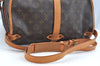 Authentic Louis Vuitton Monogram Saumur 35 Shoulder Cross Bag M42254 LV 1991J