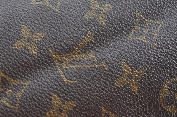 Authentic Louis Vuitton Monogram Saumur 35 Shoulder Cross Bag M42254 LV 1991J