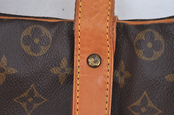 Authentic Louis Vuitton Monogram Saumur 35 Shoulder Cross Bag M42254 LV 1991J