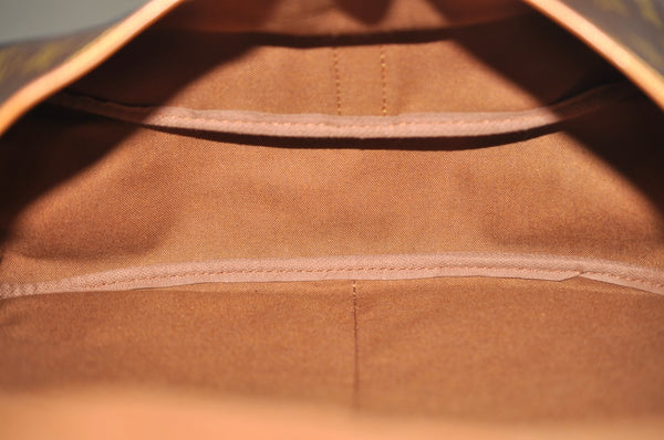 Authentic Louis Vuitton Monogram Saumur 35 Shoulder Cross Bag M42254 LV 1991J