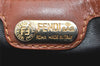 Authentic FENDI Zucca Shoulder Cross Body Bag Purse PVC Leather Brown 1991K