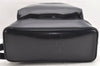 Authentic GUCCI Bamboo Shoulder Cross Bag Enamel Navy Blue Junk 1993K