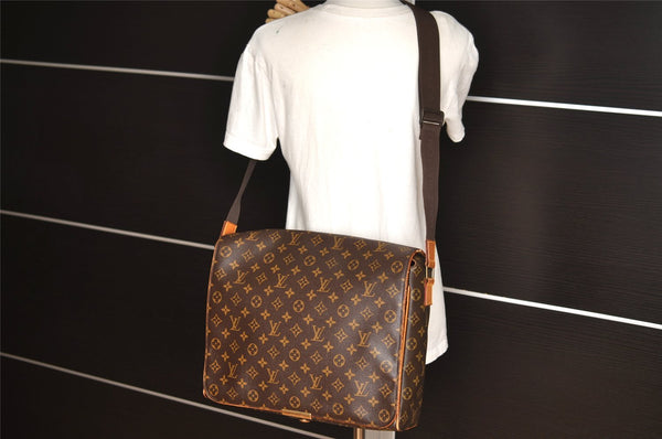 Authentic Louis Vuitton Monogram Abbesses Shoulder Bag M45257 LV 1995I