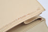 Authentic Burberrys Leather 2Way Shoulder Hand Bag Purse Cream White 1996K
