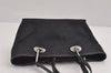 Authentic GUCCI Eclipse Hand Tote Bag Purse GG Canvas Leather 120844 Black 1997J