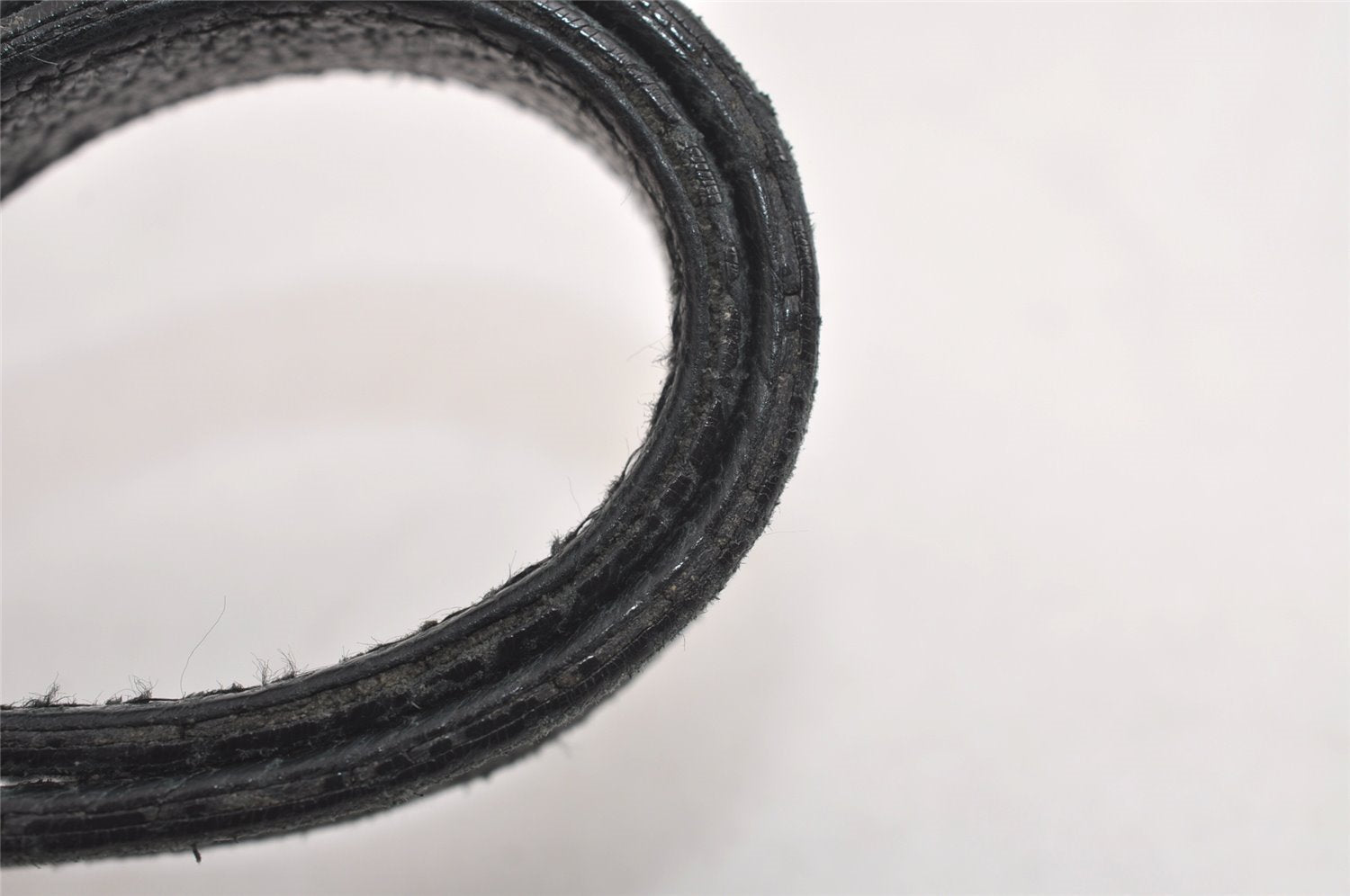 Authentic GUCCI Eclipse Hand Tote Bag Purse GG Canvas Leather 120844 Black 1997J