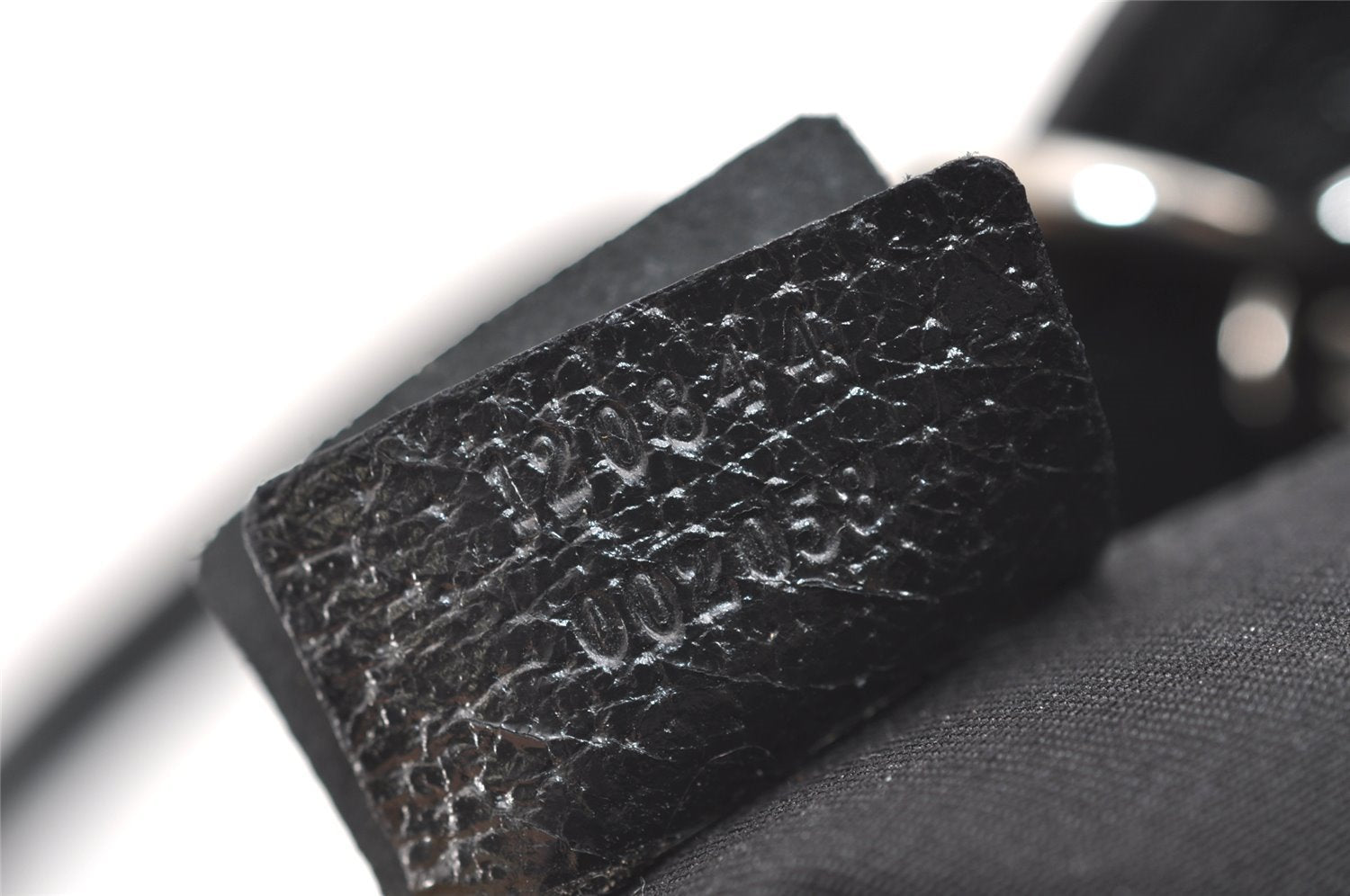 Authentic GUCCI Eclipse Hand Tote Bag Purse GG Canvas Leather 120844 Black 1997J