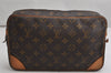Authentic Louis Vuitton Monogram Compiegne 28 Clutch Hand Bag M51845 LV 1997K