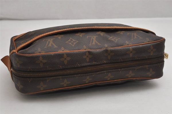 Authentic Louis Vuitton Monogram Compiegne 28 Clutch Hand Bag M51845 LV 1997K