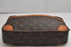 Authentic Louis Vuitton Monogram Compiegne 28 Clutch Hand Bag M51845 LV 1997K
