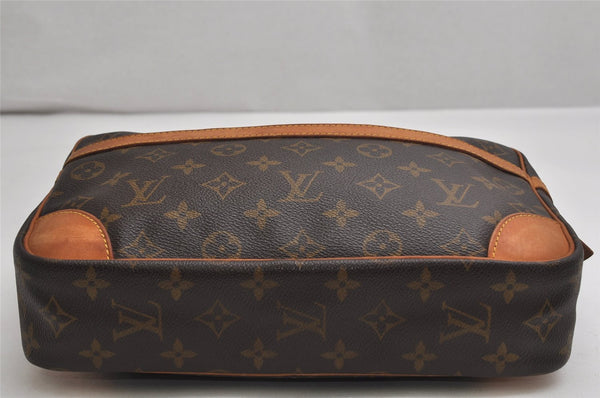 Authentic Louis Vuitton Monogram Compiegne 28 Clutch Hand Bag M51845 LV 1997K
