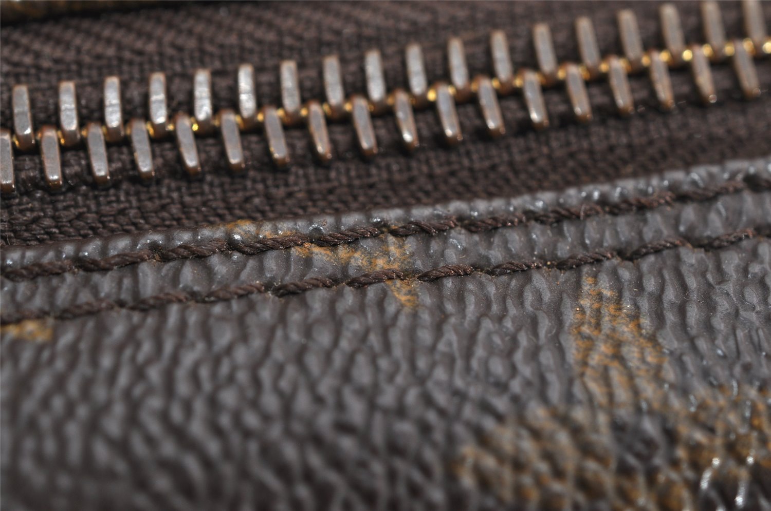 Authentic Louis Vuitton Monogram Compiegne 28 Clutch Hand Bag M51845 LV 1997K