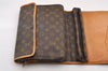 Authentic Louis Vuitton Monogram Portable Serviette Shoulder Bag Junk 1998I