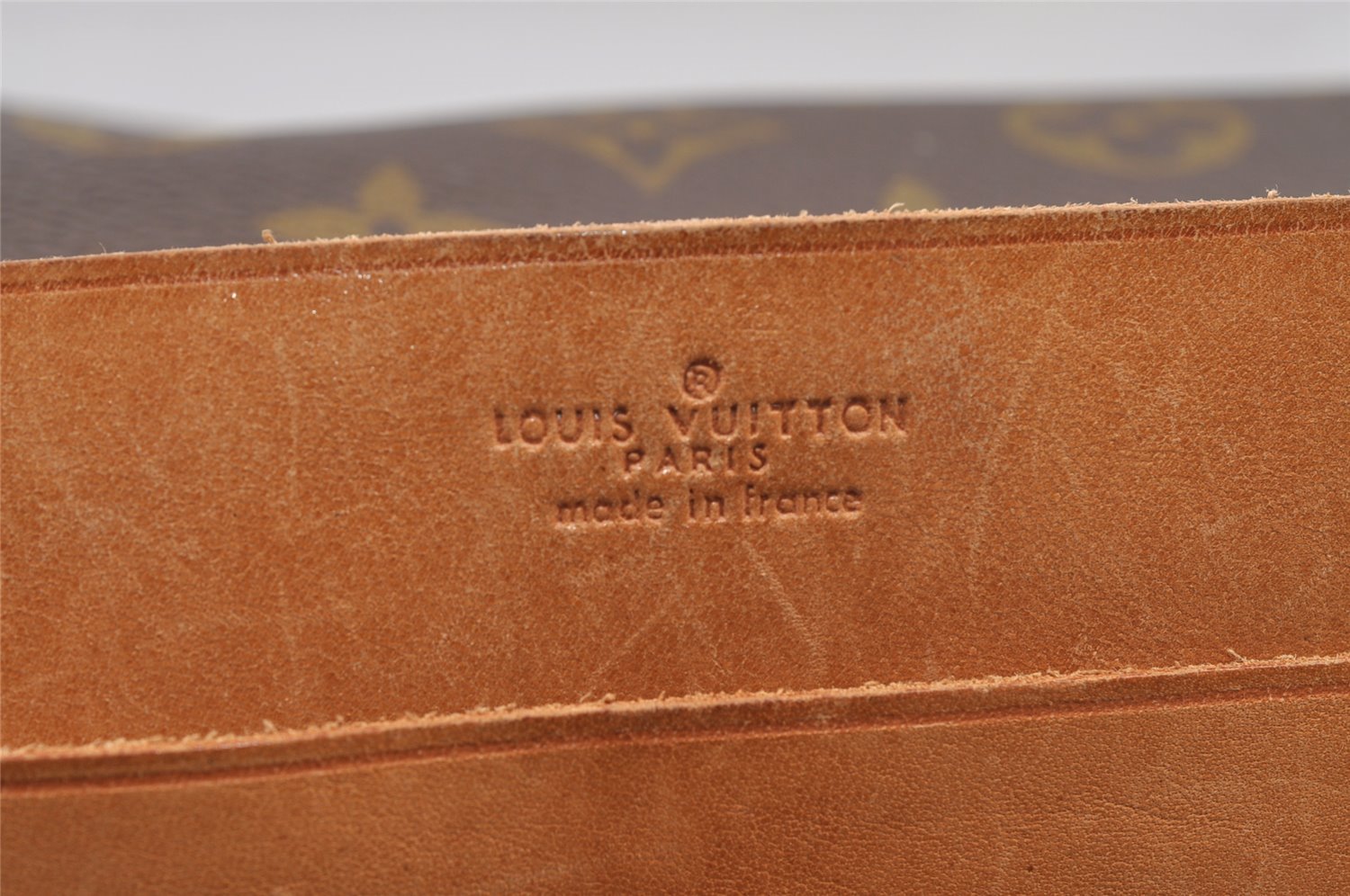 Authentic Louis Vuitton Monogram Portable Serviette Shoulder Bag Junk 1998I