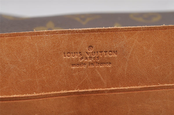 Authentic Louis Vuitton Monogram Portable Serviette Shoulder Bag Junk 1998I