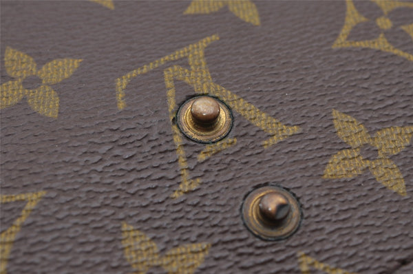 Authentic Louis Vuitton Monogram Portable Serviette Shoulder Bag Junk 1998I