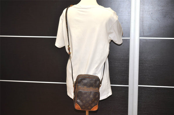 Authentic Louis Vuitton Monogram Amazone Shoulder Cross Body Bag M45236 LV 1999I
