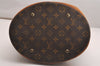Authentic Louis Vuitton Monogram Bucket GM Shoulder Tote Bag M42236 Junk 1999J