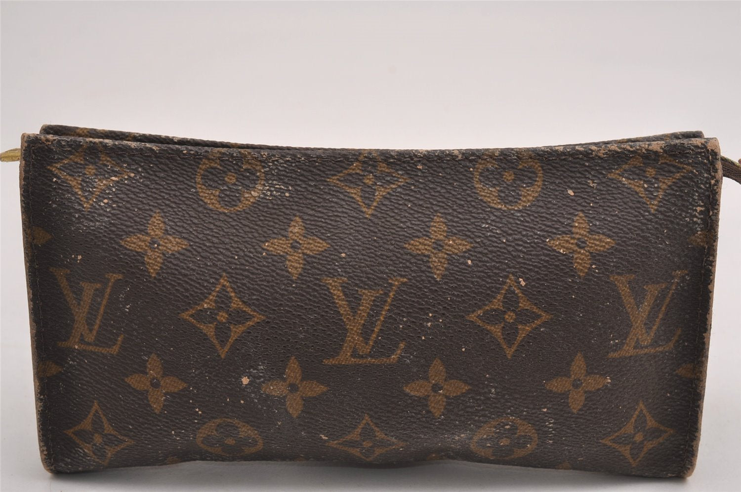 Authentic Louis Vuitton Monogram Bucket GM Shoulder Tote Bag M42236 Junk 1999J