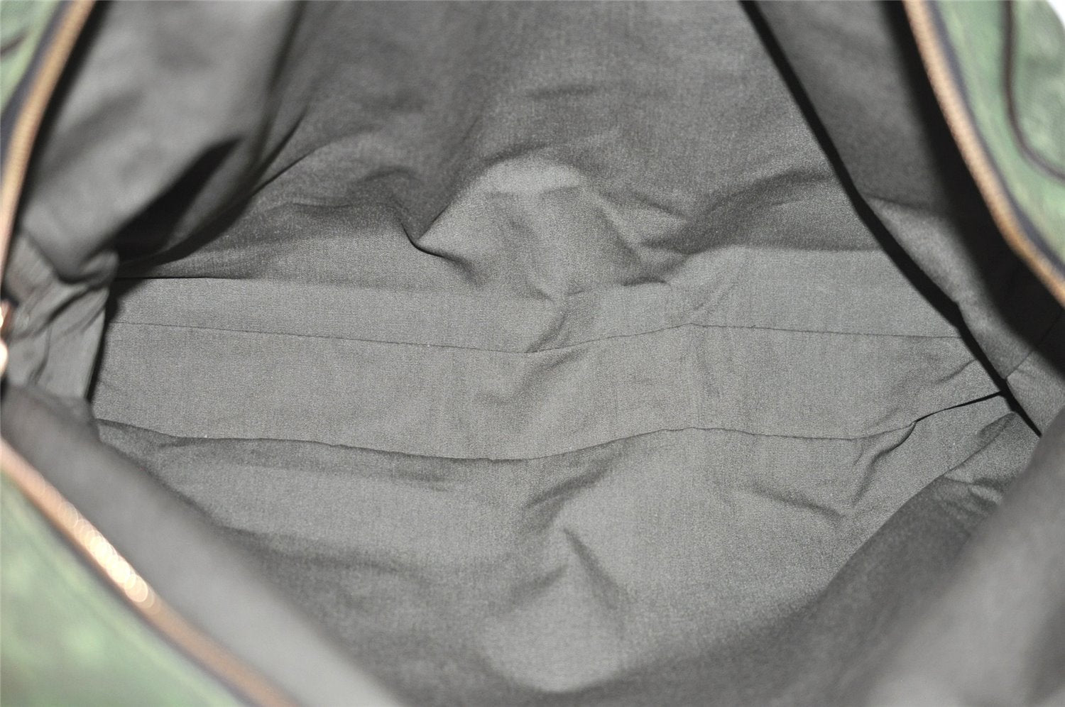 Auth Louis Vuitton Monogram Mini Claudine 2Way Boston Bag Green M42332 LV 2000I