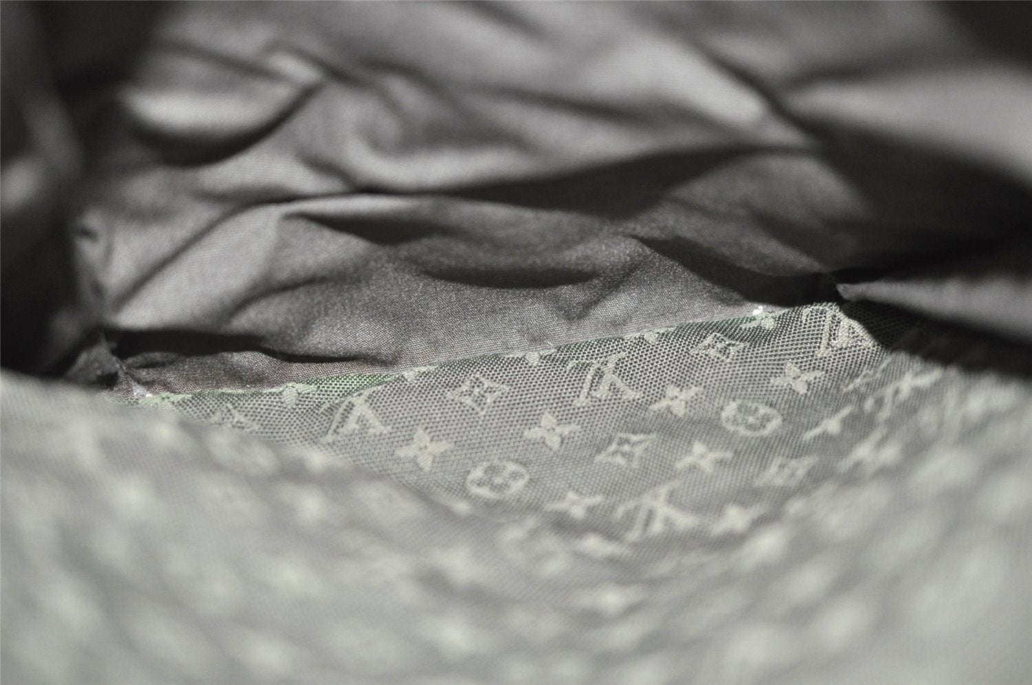 Auth Louis Vuitton Monogram Mini Claudine 2Way Boston Bag Green M42332 LV 2000I